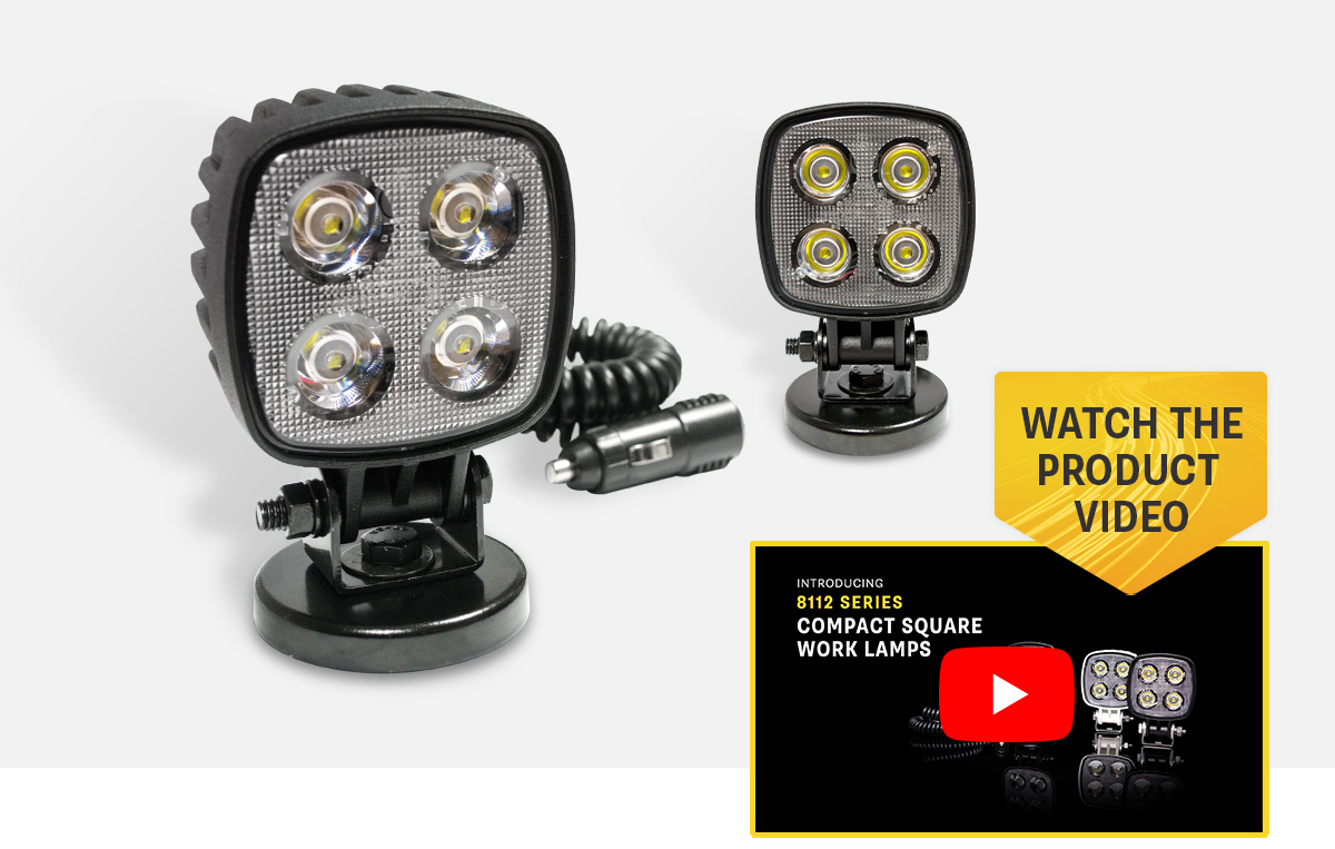Product Focus - 8112BM-MM Compact Square Magnetic-Mount Work Lamp